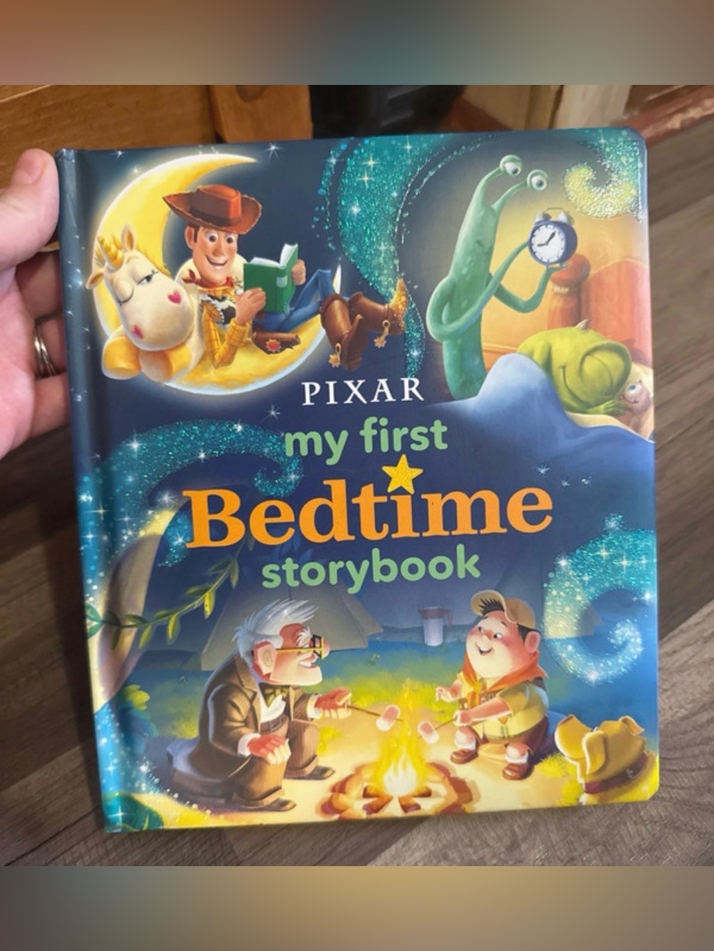 Disney Pixar My First Bedtime Storybook - Blue & Yellow Cover